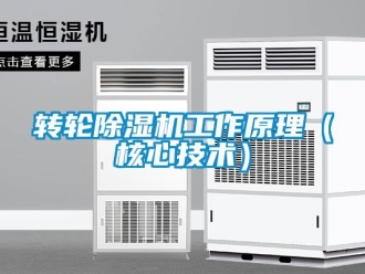 知識百科轉輪除濕機工作原理（核心技術）