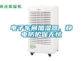 企業(yè)新聞電子車間加濕器，靜電防護(hù)保無憂